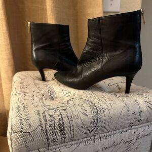 Jimmy Choo Black Ankle Booties with Stiletto Heel